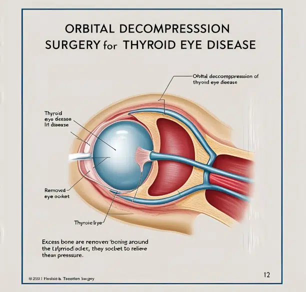 Thyroid Eye Disease Before and After