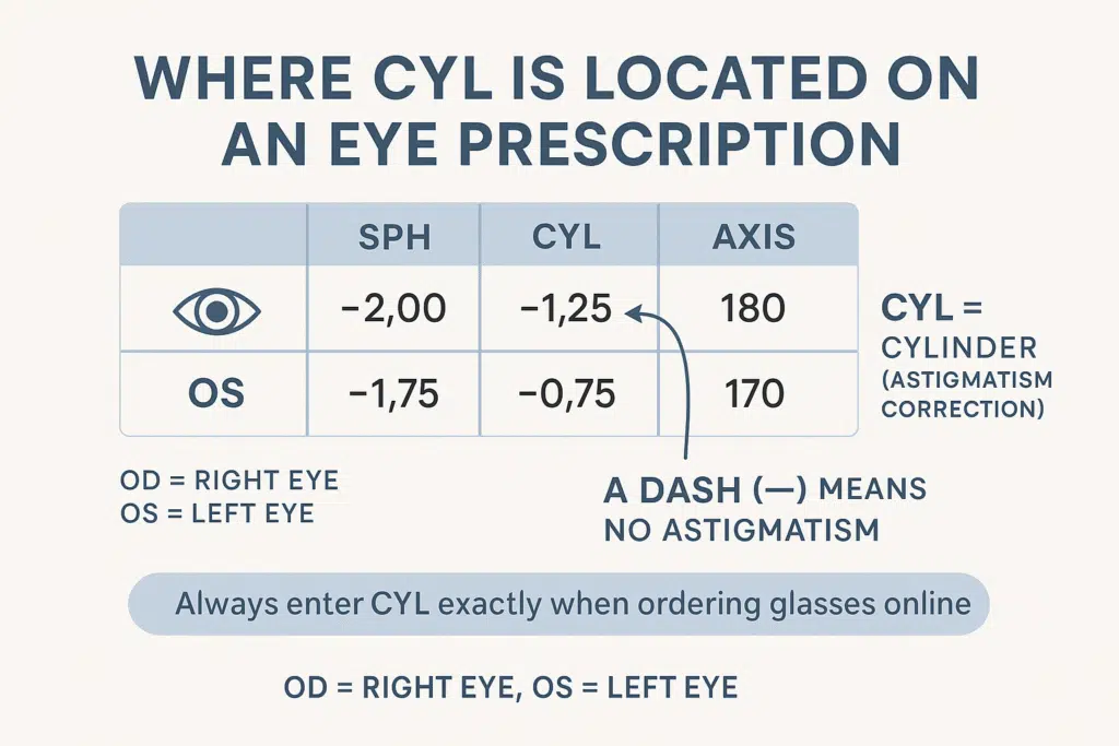 CYL Measurement Infographic