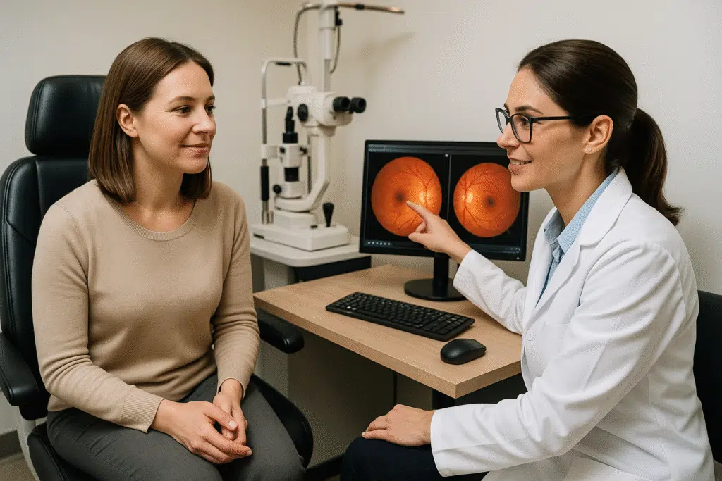 A photo on Follow-Up Appointments for Eye Safety