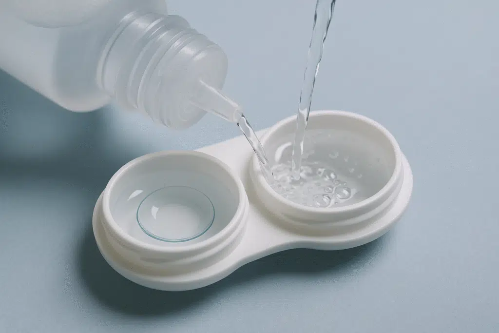 Rinsing Contact Lens Case
