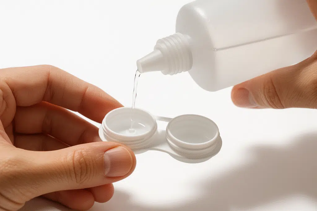 Rinsing Contact Lens Case